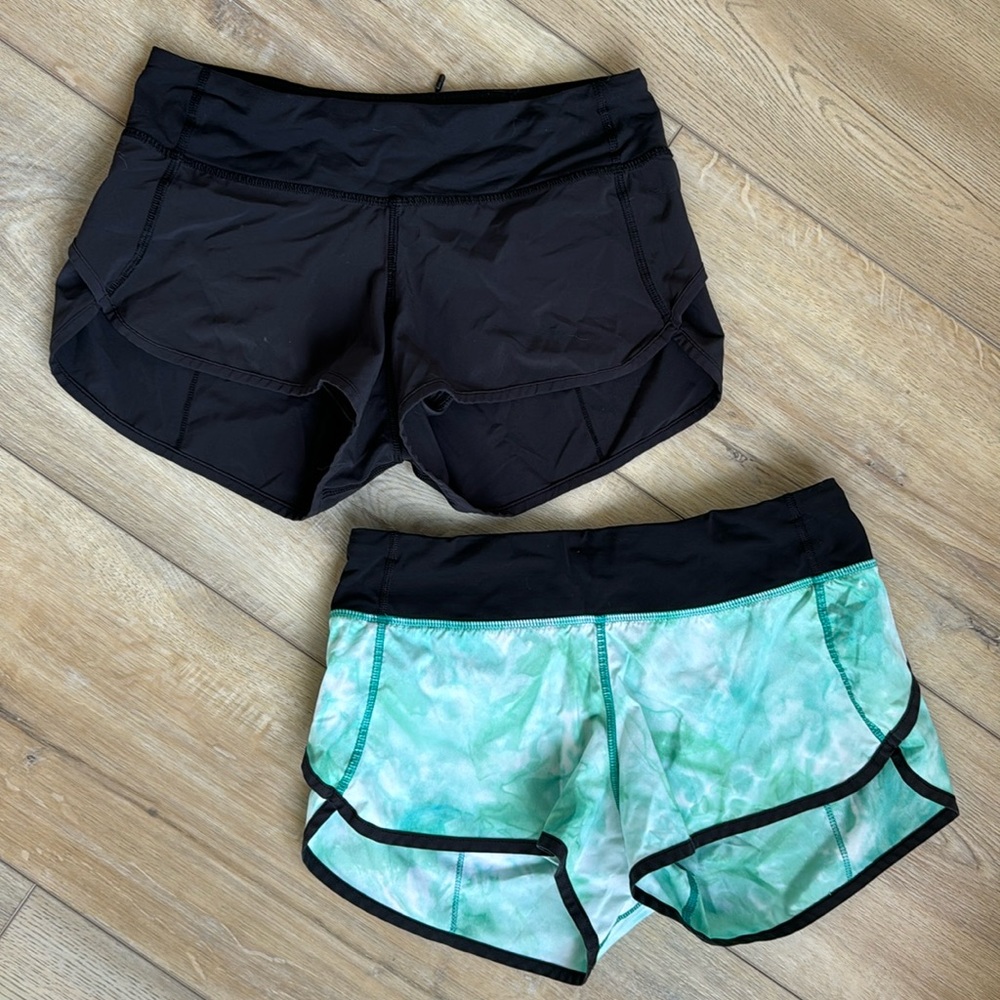 Set of 2 lululemon Speed Shorts